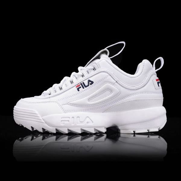 Fila Disruptor 2 Men's Heritage Shoes - White,NZ 521-34102